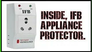 IE78: Внутри автомобильной предохранительной вилки IFB. (также известной как устройство отключения/защиты от перенапряжения).