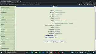 PFMS agency admin user update