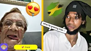 USING MY JAMAICAN ACCENT TO TROLL ON THE MONKEY APP 