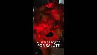 explosion practical effects ready for Salute '23