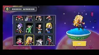 Testando o goku ssj3 e usando o goku ssjblue no torneio