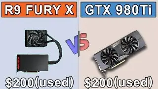 R9 Fury X vs GTX 980 Ti | New Games Benchmarks