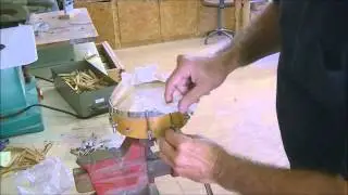 081 RSW Making A Calf Skin Head For A Small Banjo