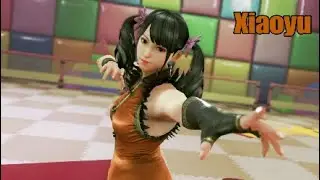 👊 TEKKEN&trade;7 - Ling Xiaoyu 🦢 (Combos + Rage Drive + Rage Art) リン・シャオユウ コンボ #鉄拳