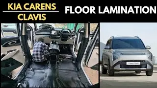 KIA CARENS CLAVIS FLOOR PROTECTION LAMINATION INSTALLATION 📞 6268-777-684