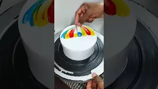 Mix Colour Cake Design #shorts​ #feed​  #tending​ #cake​ #viral​ #video​ #cakedesign​#short​