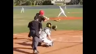 Missile base hit to centerfield - CCC at Shorecrest - March 2025