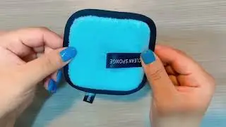 1 pc Double-sided Wash Sponge Cleansing Puff