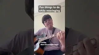 Fun things while restringing #guitar #logana #cover #fun #music #indie #indierock #sehar 