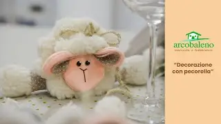 Decorazione con pecorella 🌈🐑