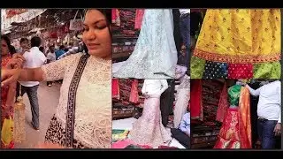 Cheapest bridal lehenga and jewellery barabazar market in kolkata I Designer Bridal Lehenga
