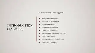 QUANTITATIVE RESEARCH PAPER FORMAT