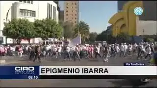 Marcha a favor del INE 26 Febrero 2023 Gilberto Lozano FRENAAA