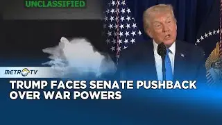 US Senate Moves To Curb Trump Military Action In Venezuela