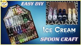 Easy DIY-Ice Cream Spoon Craft |Diy Craft For Kids|Best Out Of Waste Craft Idea |Icecream Spoon Diy.