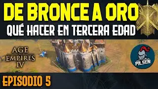 📈 Cómo jugar en EDAD DE LOS CASTILLOS en Age of Empires 4 | Tutorial de Bronce a Oro