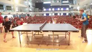 Table Tennis Paddlers celebrate National Day with Maris Stella High and Monfort Junior School