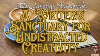 Behind the Scenes; The Analog Notebook A Writer's Sanctuary for Undistracted Creativity