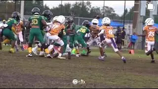 80 yrds One play. TOUCHDOWN. 🚀NS2 vs West Orlando Jags #football #fyp #sports #youthfootball 