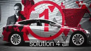 Wrap a Car or a Brick Wall with the same vinyl film.