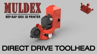Muldex Direct Drive Extruder Carriage