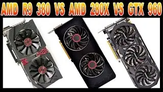 AMD R9 380 vs AMD 280X vs GTX 960 - Full HD e WQHD (Desempenho em Jogos)