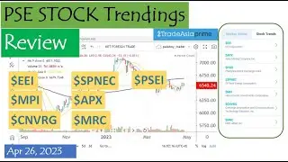 PSE Stock Trendings Review: April 26, 2023