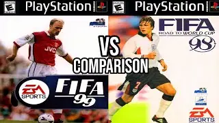 FIFA 98 Vs 99 PS1