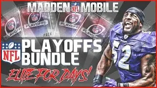 ELITES FOR DAYS! Madden 17 Mobile NFL Playoffs Bundle Opening