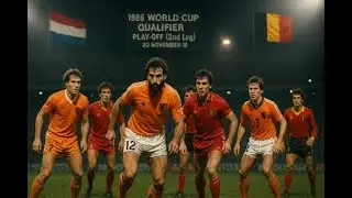 Netherlands vs Belgium | Full Match | 1986 World Cup Qualifier Play-off (2nd) | November 20, 1985