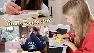WEEK IN MY LIFE DURING FINALS as a high school junior