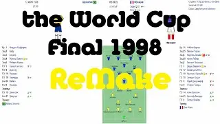 PES 2020 =Бразилия VS Франция= Ремейк Финала ЧМ 1998