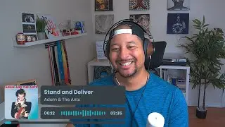 Adam & The Ants- Stand And Deliver REACTION AND REVIEW