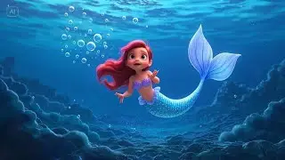 The Mermaid Sang a Lullaby | Gentle Ocean Lullaby for Kids | Nursery Rhymes & Songs for Children