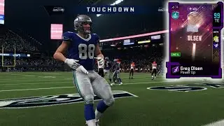 MADDEN 20 | NFL DRAFT GREG OLSEN MAKES PLAYS!! | SEAHAWKS THEME TEAM EPISODE 3