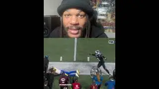 Be real&hellip; how are defenders supposed to change a hit at FULL SPEED? #nfl #rams #football #panthers