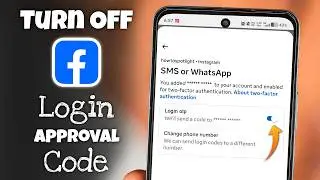 How to Turn Off Login Approval Code in Facebook 2026 | How to Turn Off Facebook Login OTP