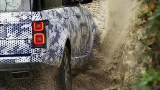 Armoured Range Rover Sentinel with ballistic protection.