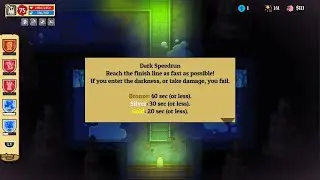 Dark Speedrun Gold Medal - Nobody Saves the World - Frozen Hearth