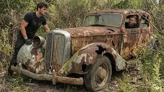 ASMR Car Restoration &mdash; $3M Duesenberg Model J Forgotten for 95 Years | FULL Rebuild