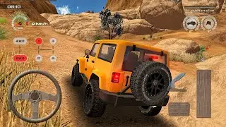 Offroad 4x4 Luxury Prado Drive Simulator 2025 - Offroad Drive Dessert - Car Game Android Gameplay
