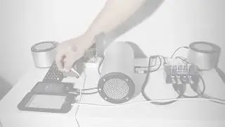Playing with 'Plant Music' + Sound Responsive Light Sculptures
