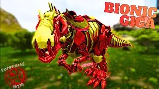 DOMEI O O SUPER BIONIC GIGA!! ARK FOREWORLD MYTH #04