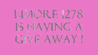 Limor1278 is Having a Give Away!