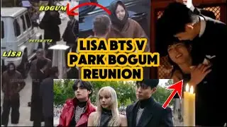 Blackpink Lisa with Peter UTZ | BTS V & Park Bogum reunion | #Kpop News #lisa #bts #v #blackpink