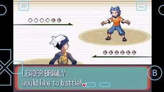 I Defeat Leader Brawly in Pokemon Ruby by The Game World 
