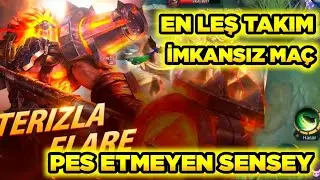 YUH BE! BÖYLE LEŞ TAKIM İLE İMKÂNSIZI BAŞARMAYA ÇALIŞMAK BUFFLU TERİZLA Mobile Legends