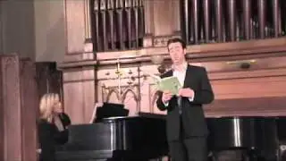 Matthew Hayward sings A Shropshire Lad by Butterworth