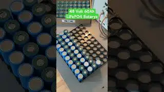 48V 60Ah LiFePO4 Batarya | G&uuml;&ccedil;l&uuml; ve G&uuml;venli! ⚡🔋#lifepo4 #lithium #ebike