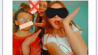  doing the blind, deaf and mute challenge!